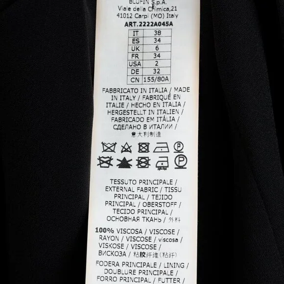 Blumarine PF/21 Leopard-Print Cut-Out Pleated Mini Dress - Picture 11 of 12